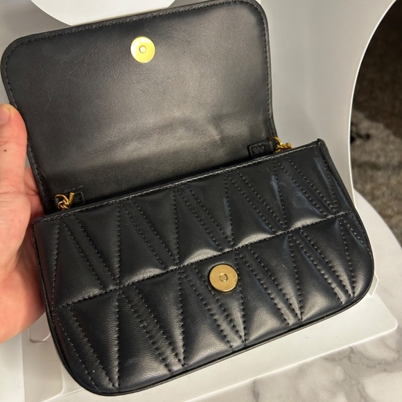 Versace Virtus Quilted Medallion Shoulder Bag - Picture 4 of 14